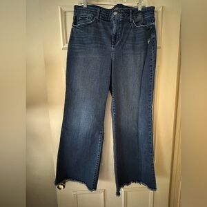 NYDJ Blue Teresa Wide Leg Jeans Size 12